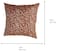 Coussin décoratif floral couleur terre cuite d’Ashland